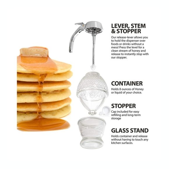Beehive Honey & Syrup Dispenser - Picture 3 of 7